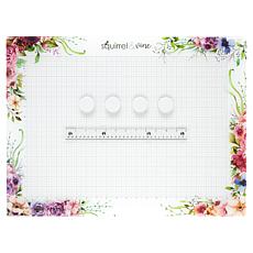 LDRS Creative White Magnetic Glass Craft Mat Kit