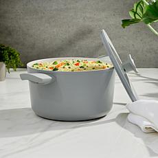 Leo Balance 10" 5.8qt Stockpot with CeraGreen Ceramic Coating