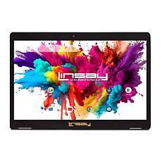 LINSAY 10.1" Octa Core 128GB Android 15 Tablet Bundle