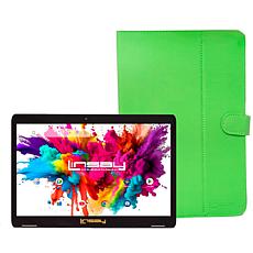 LINSAY 10.1" Octa Core 128GB Android 15 Tablet Bundle