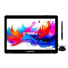 LINSAY 10.1" Octa Core 256GB Android 15 Tablet w/ POP Holder and Pen