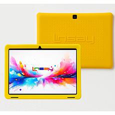 LINSAY 10.1" Octa Core 256GB Tablet with Kids Defender Case