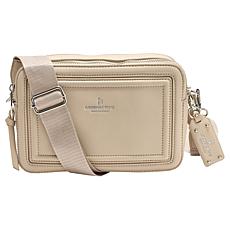 London Fog Mile Camera Crossbody Bag with Adjustable Strap