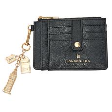 London Fog Winslow Mini Wallet with Charms
