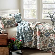 Lush
Décor Sydney Quilt Green and Blue 3-Piece Set - King