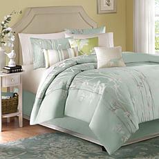 Madison Park Athena 7-Piece Comforter Set Green King