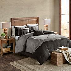 Madison Park Boone 7-piece Faux Suede Comforter Set