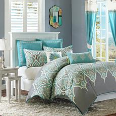 Madison Park Nisha Teal Comforter Set - King/Cal King