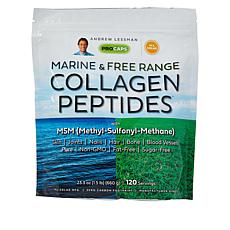 Marine and Free Range Collagen Peptides with MSM - 120 Servings