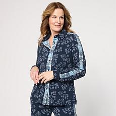 Mark & James by Badgley Mischka Long Sleeve Printed Shirt