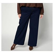 Mark & James by Badgley Mischka Wide Leg Knit Denim Pant