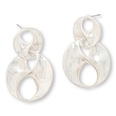 Marla Wynne Twisted Disc Earrings