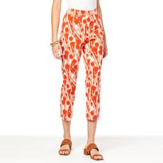 MarlaWynne Cropped FLATTERfit Pant with Pockets