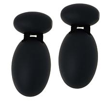 MarlaWynne Sculptured Oval Earrings 