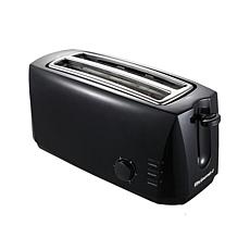 Maxi-Matic Elite Gourmet 4-Slice Long Slot Cool-Touch Toaster - Black