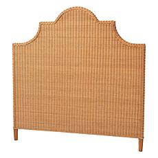 Melanie Standalone Headboard with Woven Rattan