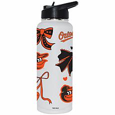 Memory Company MLB Orioles 34-oz Bow White Quencher Tumbler