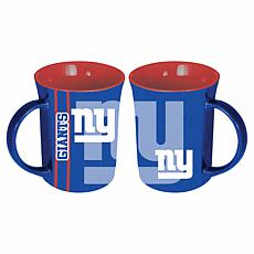 Memory Company NFL Giants 15oz Reflective Logo Ceramic Mug 2-Pack