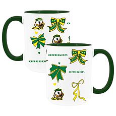 Memory Company Oregon 2pk 15oz Bow Coffee Mug