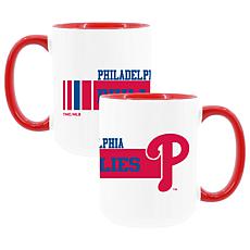Memory Company Phillies 2 pack 15oz Coffee Mug