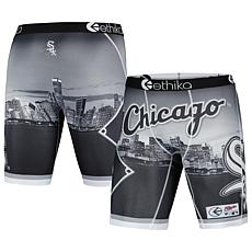 Men's Ethika  Black Chicago White Sox Jerseyscape Boxer Briefs