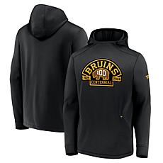 Men's Fanatics Black Boston Bruins Centennial Authentic Pro Pullove...