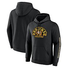 Men's Fanatics  Black Boston Bruins Centennial  Pullover Hoodie