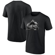 Men's Fanatics Black Colorado Avalanche Iced Out T-Shirt