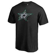 Men's Fanatics Black Dallas Stars Static Logo T-Shirt