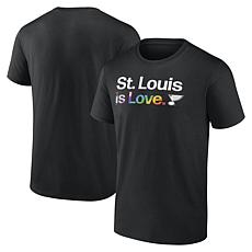 Men's Fanatics Black St. Louis Blues City Pride T-Shirt