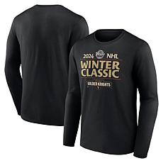 Men's Fanatics Black Vegas Golden Knights 2024 NHL Winter Classic T...