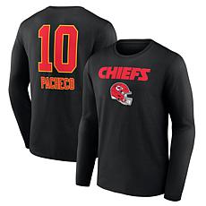 Men's Fanatics Isiah Pacheco Black Kansas City Chiefs Team Wordmark...