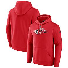 Men's Fanatics Red Carolina Hurricanes Authentic Pro Secondary Pull...