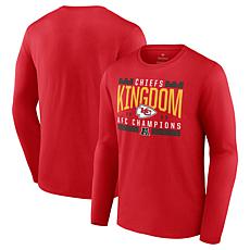 Men's Fanatics Red Kansas City Chiefs 2023 AFC Champions Hometown N...