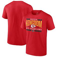 Men's Fanatics Red Kansas City Chiefs 2023 AFC Champions Hometown N...