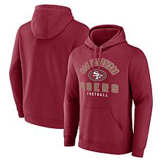 Men's Fanatics  Scarlet San Francisco 49ers Between the Pylons Pull...
