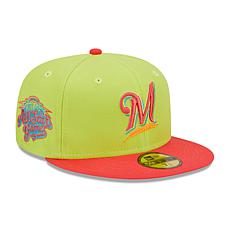 Men's New Era Green Milwaukee Brewers Silver Anniversary Color Fam