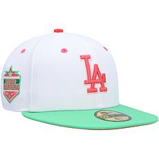 Men's New Era White/Green Los Angeles Dodgers  Watermelon Lolli 59F...