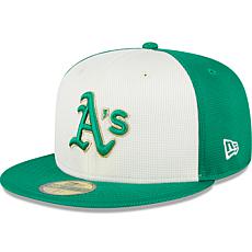 Men's New Era White/Green Oakland Athletics 2024 St. Patrick's Day ...