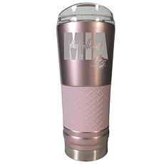 Miami Dolphins 24oz. Draft Rose Gold Tumbler