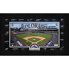 MLB Colorado Rockies 2026 Signature Field Frame