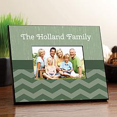 Modern Chevron Personalized Picture Frame