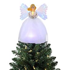 Mr. Christmas Animated Tulle Skirt Angel Tree Topper