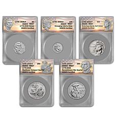 MS67 ANACS America's 250th Anniversary 5-Coin Set - Auto-Ship®