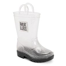 kids clear rain boots