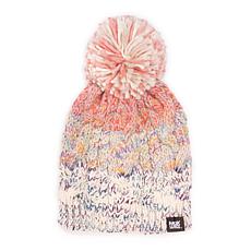 Muk Luks Women's Colorblock Stripe Cable Beanie