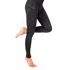 MUK LUKS Women's Embossed Fleece-Lined Legging