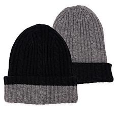 MUK LUKS Women's Reversible Beanie