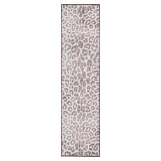 My Magic Carpet Miya Leopard Washable Runner Rug 2.5'x10'