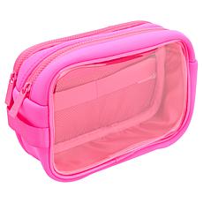 My Tag Alongs Double Zipper Clear Travel Storage Case